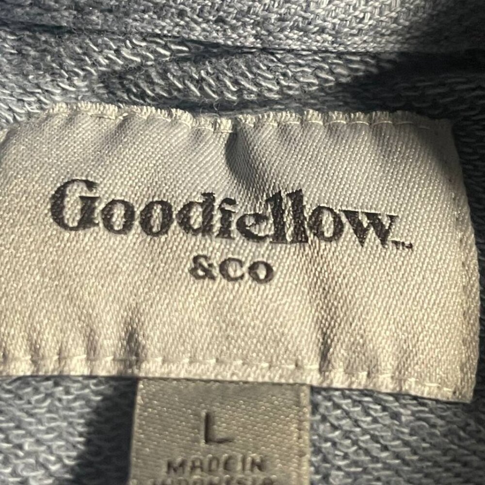Men's NWT Goodfellow & Co. Lt. Blue Long Sleeve Pullover Sweatshirt Size Large - Picture 5 of 8